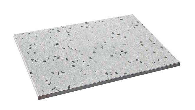 Terrazzo Grau-Schwarz - Neu