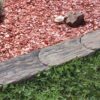 Versteinertes Holz - Gartenplatte aus Spezialbeton
