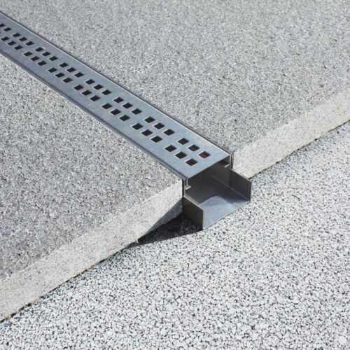 Edelstahl-Rinnen | Terrasse | Häusler