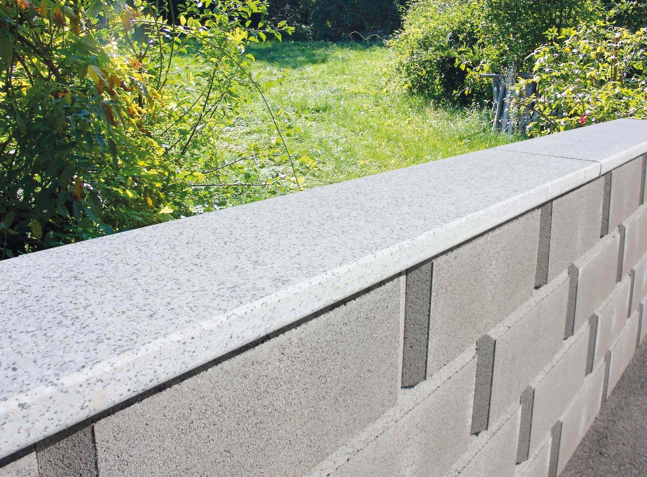 Profi Abdeckplatte Zaun Mauer Häusler