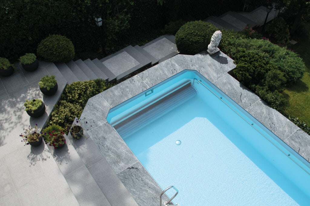 Exklusiv Poolrand | Steinplatte | Naturstein | Häusler